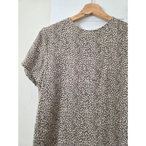 Jenni Kayne The Leopard T-Shirt Dress S or M - Picture 5 of 11